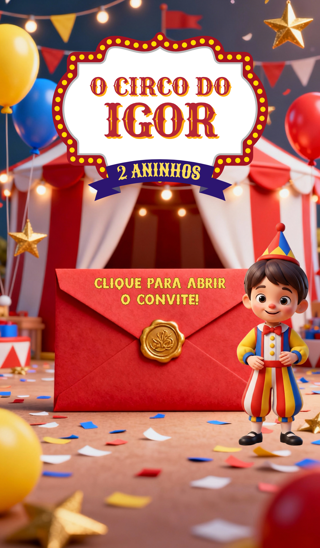 Capa do convite